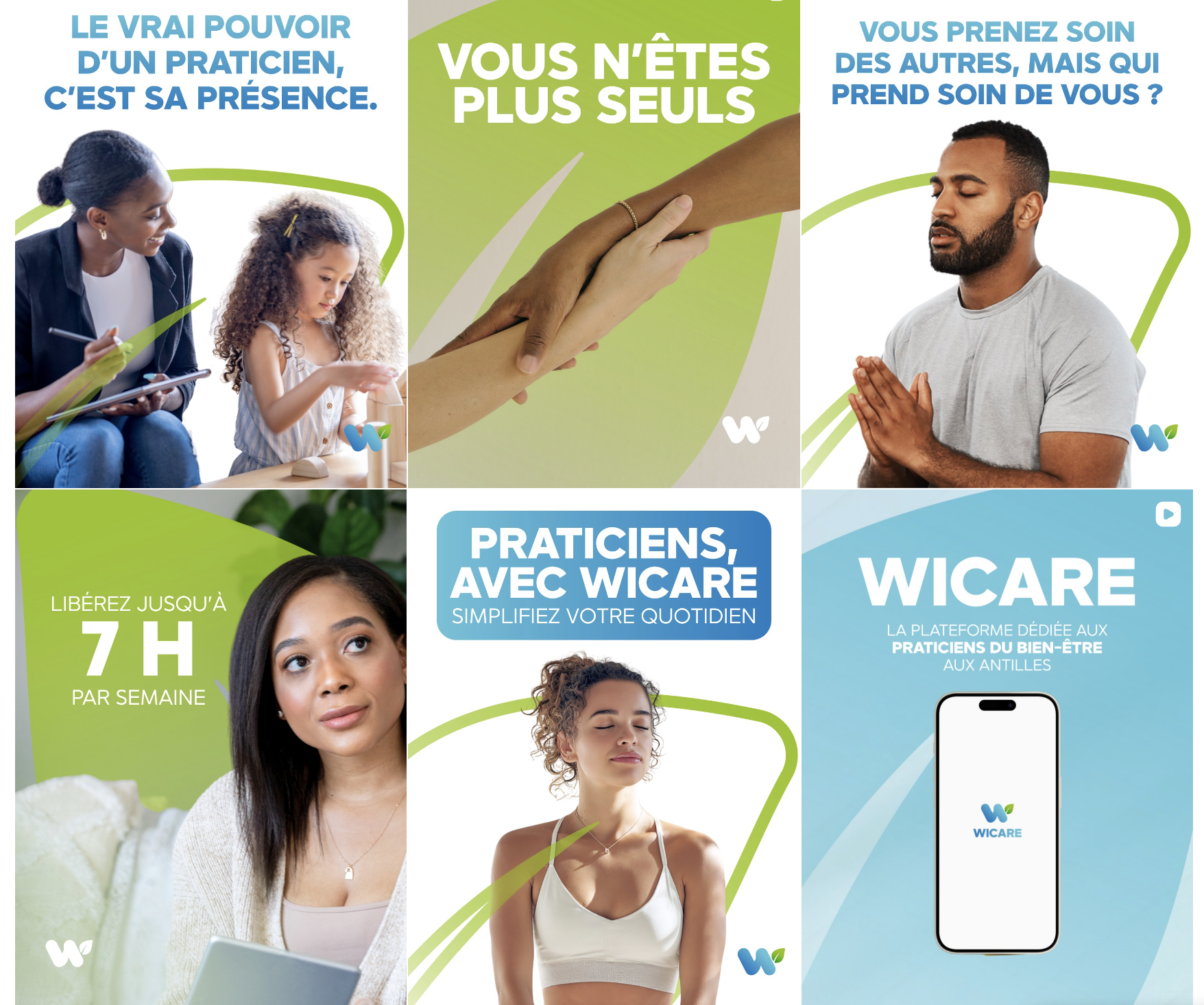 Aperçu du compte Instagram @wicare_gp